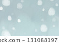Snow falling on a blue background 131088197