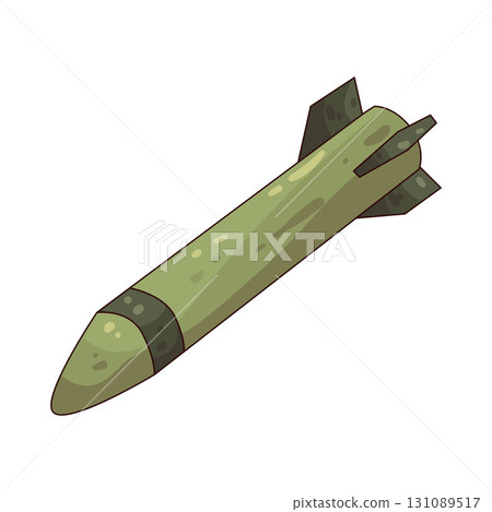 illustration of missile  131089517