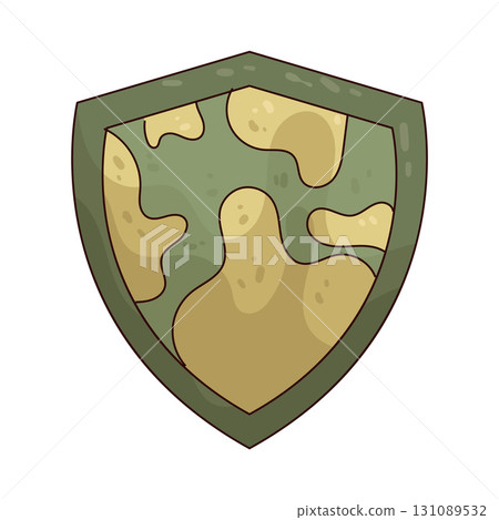 illustration of Shield Emblem 131089532