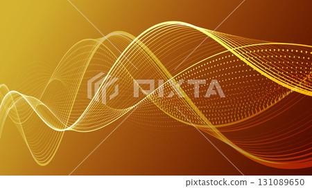 Futuristic Technology Background with Neon Lights and Dynamic Motion. 131089650
