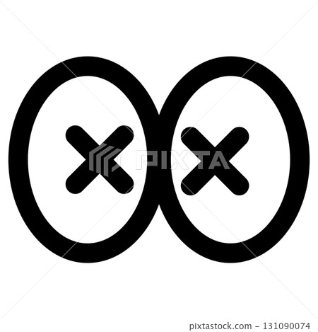 憂鬱情緒眼睛的插圖 憂鬱情緒眼睛的插圖 131090074