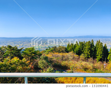 從散落村展望台眺望屯波平原 131090441