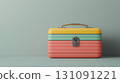 Colorful 3D Toolbox Representation for Engineers and Creators on Minimal Background 131091221