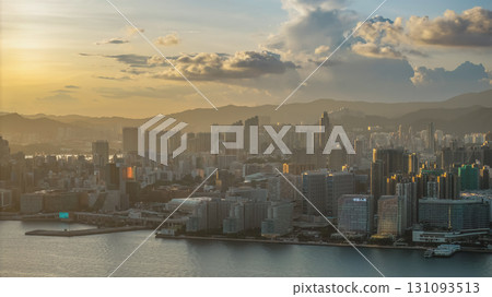 Aug 1 2025 Vibrant Urban Landscape of Hung Hom Hong Kong 131093513