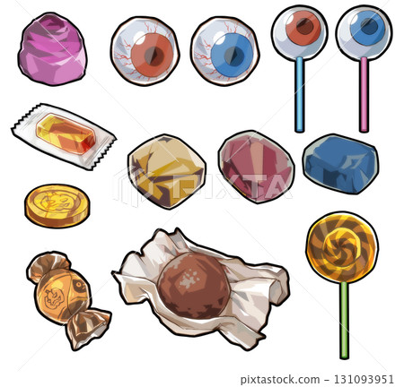 Halloween candy Halloween candy 131093951