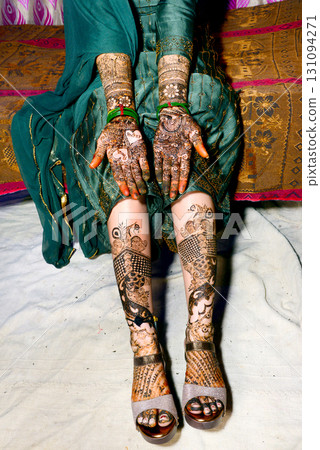 Bridal Mehndi Design for Hands and Legs Wedding Henna Art Bridal Mehndi Design for Hands and Legs Wedding Henna Art 131094271