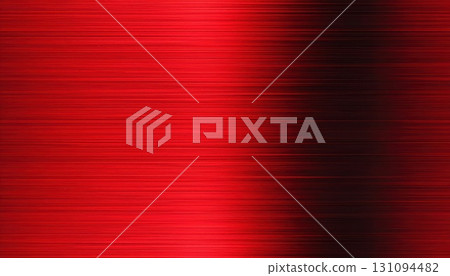 AI Image: Red shiny metal plate 131094482
