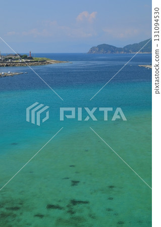 高知縣柏島美麗的漸層海景 131094530