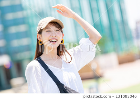 A young woman with a smile 131095046