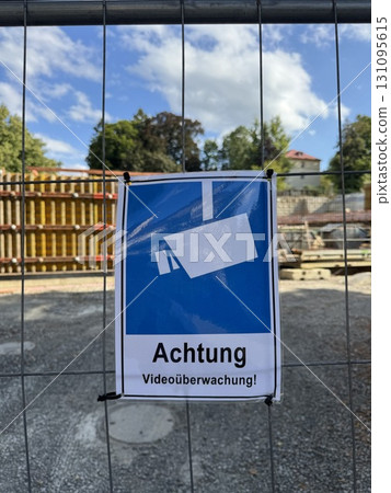 Caution Sign Alert Important Warning Regarding Safety in Construction Area for Everyone Caution Sign Alert Important Warning Regarding Safety in Construction Area for Everyone 131095615