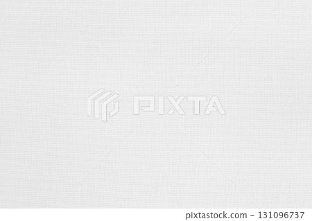 White cotton fabric texture background, seamless pattern of natural textile. 131096737