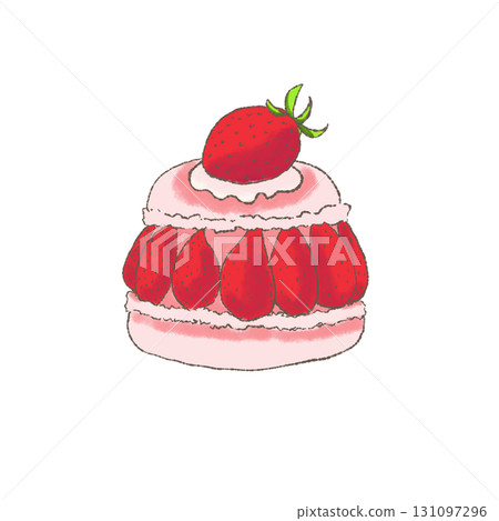 Colorful candy illustration line drawing 131097296