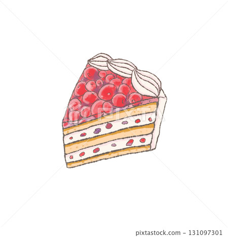 Colorful candy illustration line drawing Colorful candy illustration line drawing 131097301