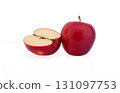 Red apple isolated on white background 131097753