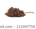 Dried tobacco isolated on white background 131097756