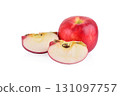 Red apple isolated on white background 131097757