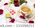 herbal healthy drinks hot honey lemon for health care sore throat 131098251