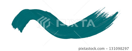 green watercolor background. Artistic hand paint. Isolated on transparent background. 131098297