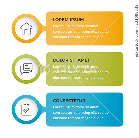 Infographic Elements with Icons Infographic Elements with Icons 131099332