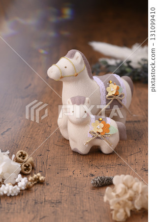 可愛的小馬和寶寶（效果版） 131099410