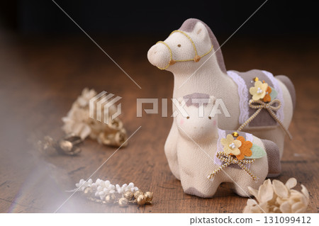 可愛的小馬和寶寶（效果版） 131099412