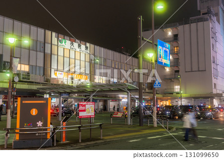 《Saitama Prefecture》 Omiya station square, city night view 《Saitama Prefecture》 Omiya station square, city night view 131099650