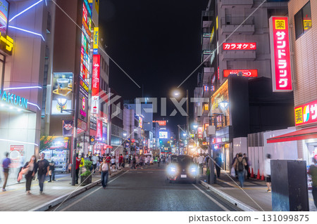 埼玉縣：大宮站，霓虹燈閃耀的繁華夜生活區 131099875