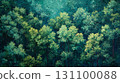 Abstract Forest Background. The beauty of tropical forests. abstract watercolor paintings. AI Generated. 131100088