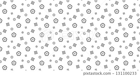 日本櫻花圖案的無縫背景插圖 131100233