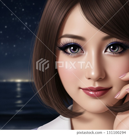 Beautiful woman portrait Beautiful woman portrait 131100294