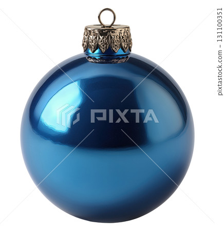 Navy Blue Christmas Ball Ornament 131100351