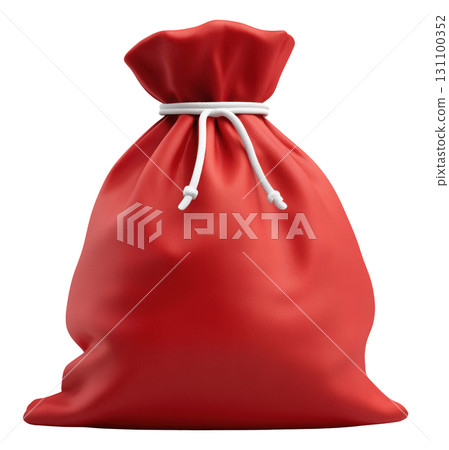 Red Christmas Gift Sack 131100352