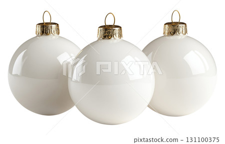 White Christmas Ornament Set White Christmas Ornament Set 131100375