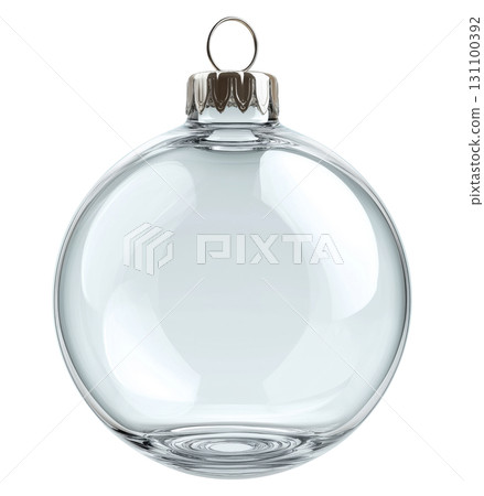 Clear Glass Christmas Ornament 131100392