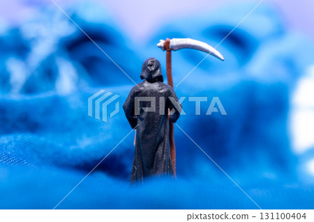 Halloween Death Figure Holding Lantern Halloween Death Figure Holding Lantern 131100404
