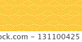 Pasta background, yellow ramen noodles pattern with seamless spaghetti texture 131100425