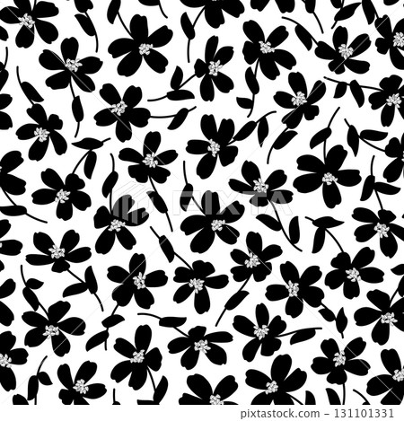 Abstract and cute floral pattern perfect for textiles, Abstract and cute floral pattern perfect for textiles, 131101331