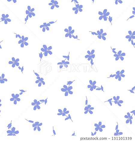Abstract and cute floral pattern perfect for textiles, Abstract and cute floral pattern perfect for textiles, 131101339