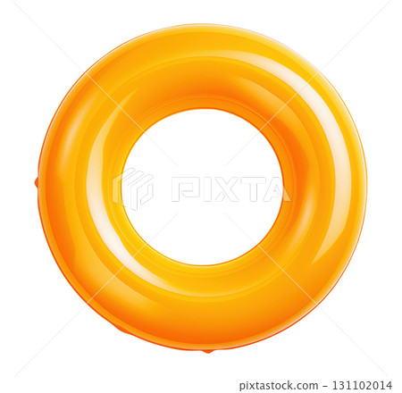 Yellow Inflatable Swimming Ring 131102014