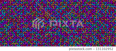 Bright Colorful Geometric Pattern Vibrant Shapes Tile Background Design For Joyful Festival Cover, Poster, Creative Background, Vibrant Carnival Wallpapers, Textile Print, Digital Layout. Vector BG Bright Colorful Geometric Pattern Vibrant Shapes Tile Background Design For Joyful Festival Cover, Poster, Creative Background, Vibrant Carnival Wallpapers, Textile Print, Digital Layout. Vector BG 131102952