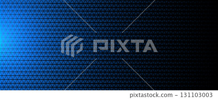 Blue black triangle gradient background abstract geometric pattern. Triangular digital texture for AI, blockchain, cyber security, fintech, business, branding, technology. Vector illustration Blue black triangle gradient background abstract geometric pattern. Triangular digital texture for AI, blockchain, cyber security, fintech, business, branding, technology. Vector illustration 131103003