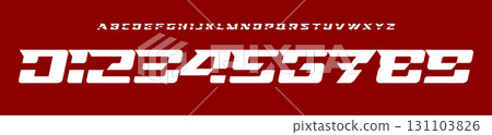 Font Logo Alphabet Typography, Bold Italic Sport Letters Numbers, Dynamic Symbols for Football Hockey Race, Fast Game Design, Car League Graphics. Modern Speed Headline Typography. Vector Typeset. Font Logo Alphabet Typography, Bold Italic Sport Letters Numbers, Dynamic Symbols for Football Hockey Race, Fast Game Design, Car League Graphics. Modern Speed Headline Typography. Vector Typeset. 131103826