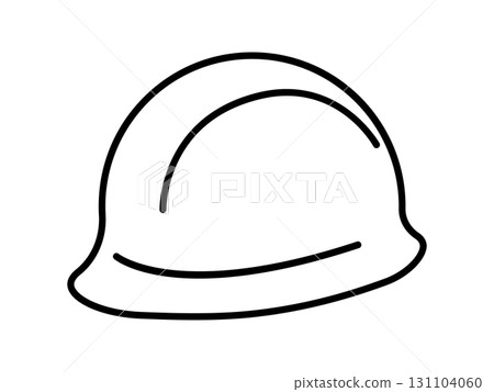單調的頭盔圖標 131104060