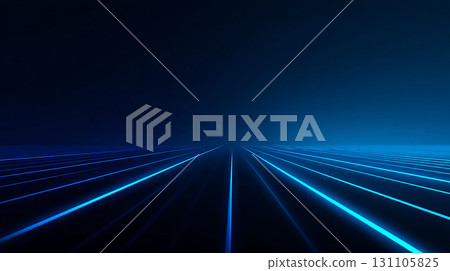 Futuristic blue line light technology background 131105825