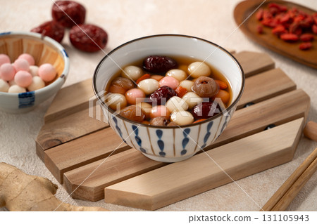 桂圓 紅棗 湯圓 冬至 紅色 白色 粉色 Tang yuan タンユエン 団子 131105943
