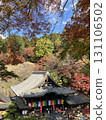 Okadera Temple in autumn surrounded by autumn leaves 131106502