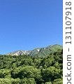 Tottori Daisen in early summer, shining with fresh greenery 131107918