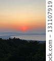 Sunset seen from Mt. Daisen 131107919