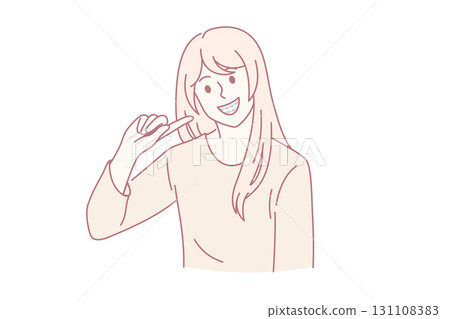 Problems with teeth and dental crisis concept 131108383