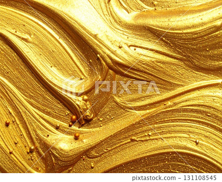 Golden sparkling glitter texture background material Golden sparkling glitter texture background material 131108545